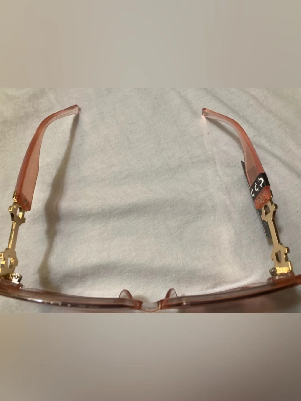 NWT True Religion Pink Oversized Square Sunglasses